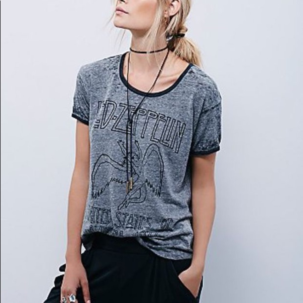 Free People Led Zeppelin Tee